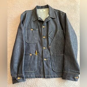 Tellason Stock Denim Coverall Jacket